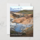 IJsland - Magnetische kaart Magnetische Uitnodiging (Voorkant)