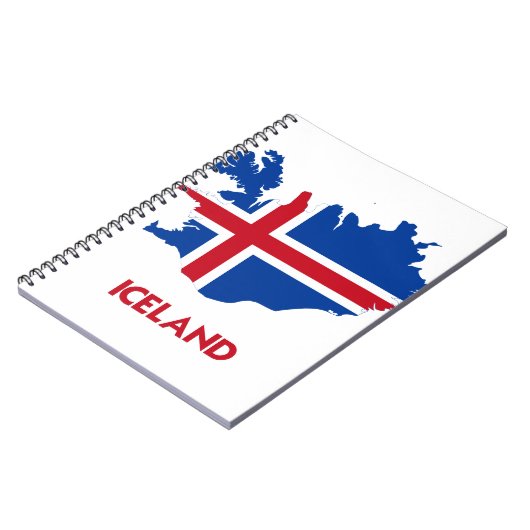 IJSLAND MAP NOTITIEBOEK (Linkerzijde)