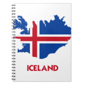 IJSLAND MAP NOTITIEBOEK (Voorkant)
