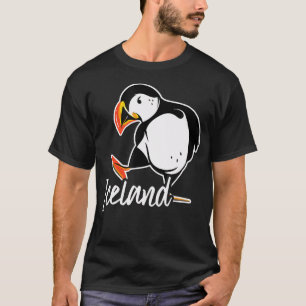 IJsland Met Papegaaiduiker T-shirt