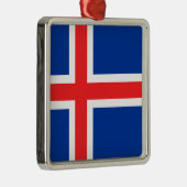 IJsland Metalen Ornament (Rechts)