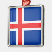 IJsland Metalen Ornament (Links)