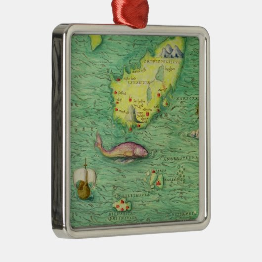 IJsland Metalen Ornament (Rechts)