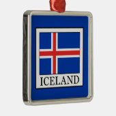 IJsland Metalen Ornament (Rechts)