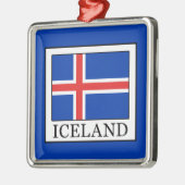 IJsland Metalen Ornament (Links)