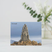IJsland, Monument Stephan Stephansson, Vatnsskard Briefkaart (Staand voorkant)