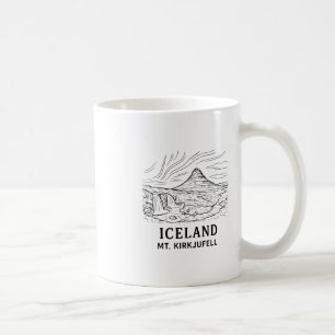 IJsland Mt Kirkjufell Wandelen Aurora Borealis Sou Koffiemok