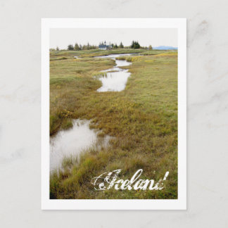 IJsland, Nationaal park Þingvellir Briefkaart
