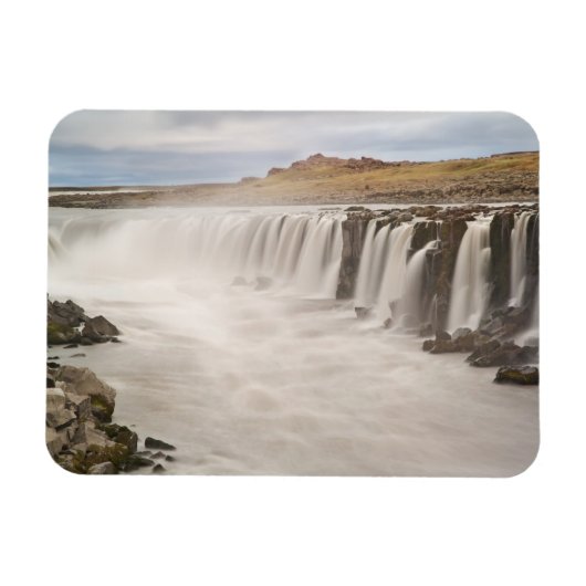 IJsland, Nationaal Park Jokulsargljufur. Uitzicht  Magneet (Horizontaal)