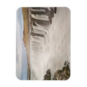 IJsland, Nationaal Park Jokulsargljufur. Uitzicht  Magneet (Verticaal)