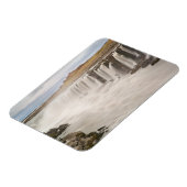 IJsland, Nationaal Park Jokulsargljufur. Uitzicht  Magneet (Linkerzijde)