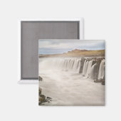 IJsland, Nationaal Park Jokulsargljufur. Uitzicht  Magneet (Voorkant / Achterkant)