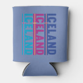 IJsland National Pride Sports Koelbox Sleeve Blikjeskoeler (Voorkant)