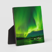 IJsland Noordelijke Lichten Fotoplaat (Voorkant)