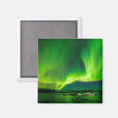 IJsland Noordelijke Lichten Magneet (Voorkant / Achterkant)
