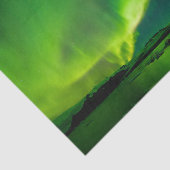 IJsland Noordelijke Lichten Tissuepapier (Detail)