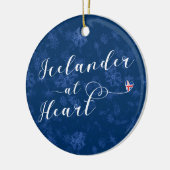 IJsland op het Ornament van de Kerst (Links)