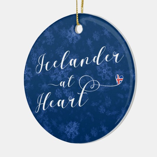IJsland op het Ornament van de Kerst (Links)