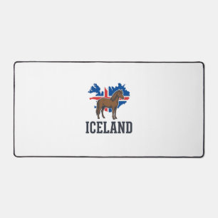 IJsland Paard Vintage Vlag Vector Shirt Ontwerp_1 Bureaumat