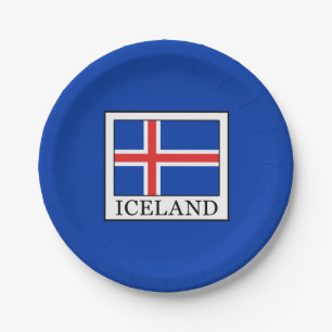 IJsland Papieren Bordje