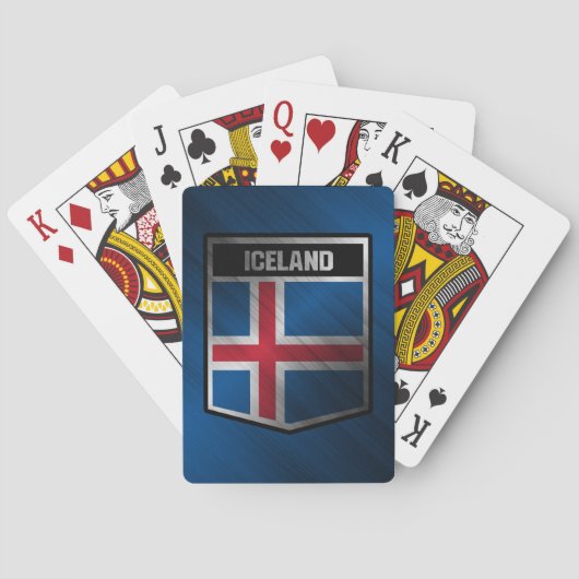IJsland Pokerkaarten (Achterkant)