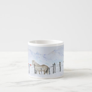 IJsland Ponies Espresso Coffee Cup Espresso Kop