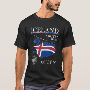 IJsland - poolcirkel - Noordereiland IJsland T-shirt