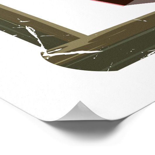 IJsland  poster (Hoek)