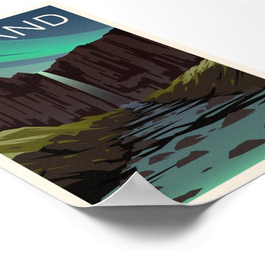 IJsland Poster (Hoek)