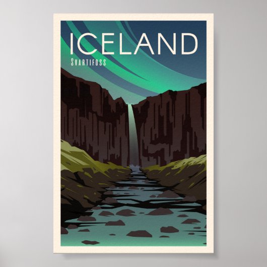 IJsland Poster (Voorkant)