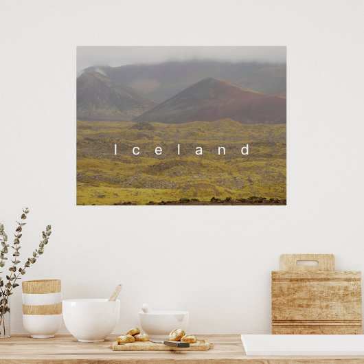 IJsland Poster (Keuken)