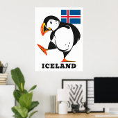 IJsland Poster (Thuiskantoor)