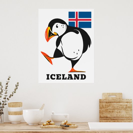 IJsland Poster (Keuken)