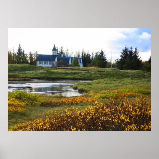 IJsland Poster (Voorkant)