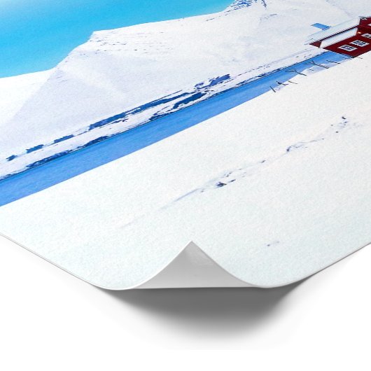 IJsland Poster (Hoek)