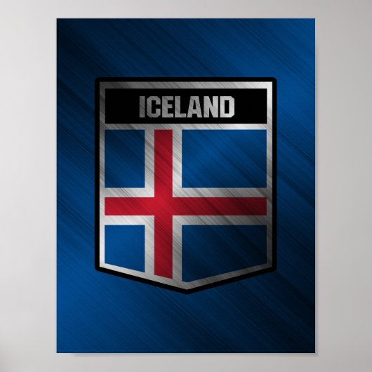 IJsland Poster (Voorkant)