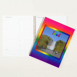 IJsland Rainbow Waterfall Planner