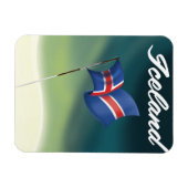 IJsland reisposter Magneet (Horizontaal)
