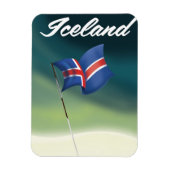 IJsland reisposter Magneet (Verticaal)