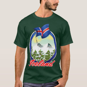 IJsland reizen T-shirt