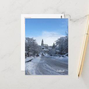 IJsland Reykjavik Briefkaart