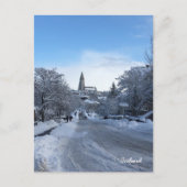 IJsland Reykjavik Briefkaart (Voorkant)