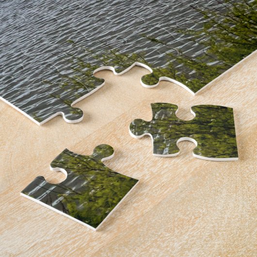 IJsland Reykjavik Europe Tjornin Pond Landschap Legpuzzel (Zijkant)