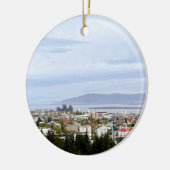 IJsland Reykjavik Foto van Esja Keramisch Ornament (Links)