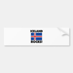 IJsland Rocks Bumpersticker