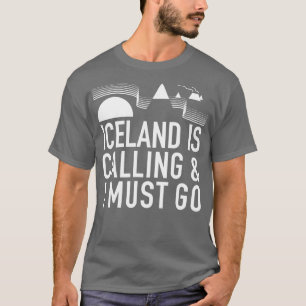IJsland roept en ik moet naar Fonseca T-shirt