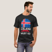 IJsland roept, ik moet gaan, erfgoed van IJslander T-shirt (Voorkant volledig)