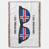 IJsland Shades, aangepast deken (Voorkant Verticaal)