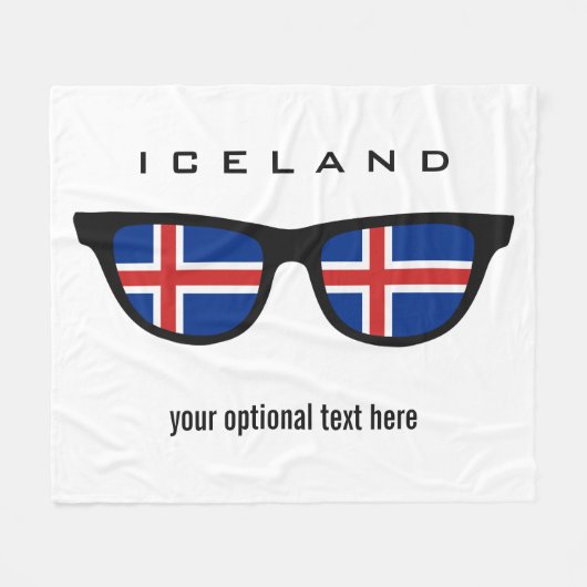 IJsland Shades aangepaste dekens (Voorkant (Horizontaal))
