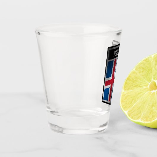 IJsland Shot Glas (Links)